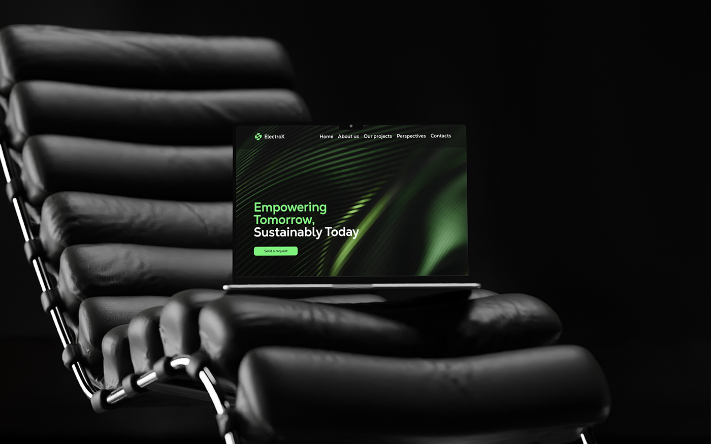 Web design for green energy company 