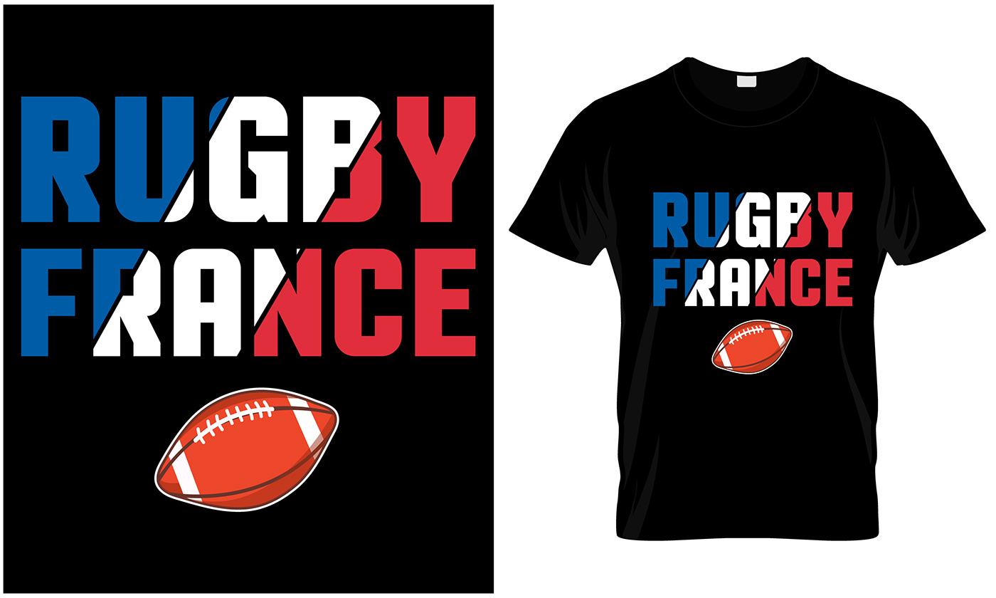 Rugby Tshirt Design typography   rugby t shirt RUGBYPLAYER