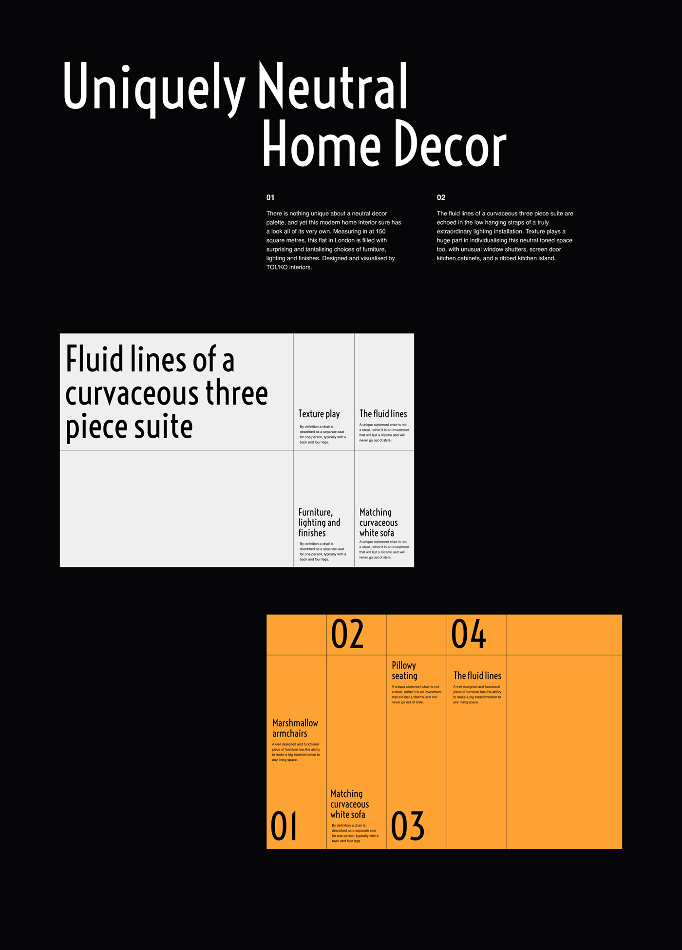 architecture colors Creative Direction  design interior design  Photography  presentation Typeface typography   Web Design 