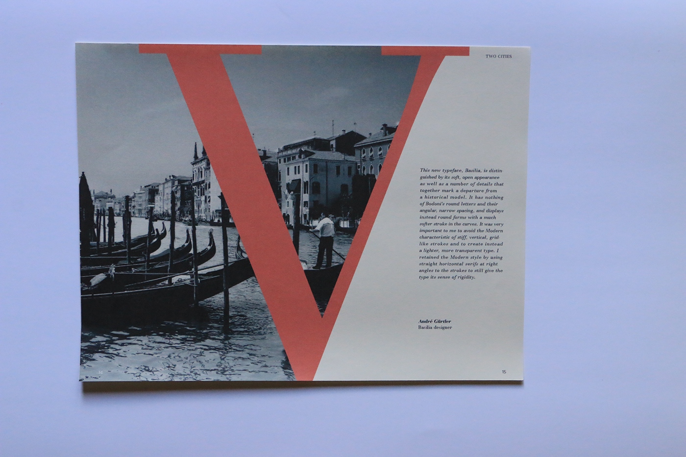Venice graphic design  typography   book gotham basilia skate canals Italy California