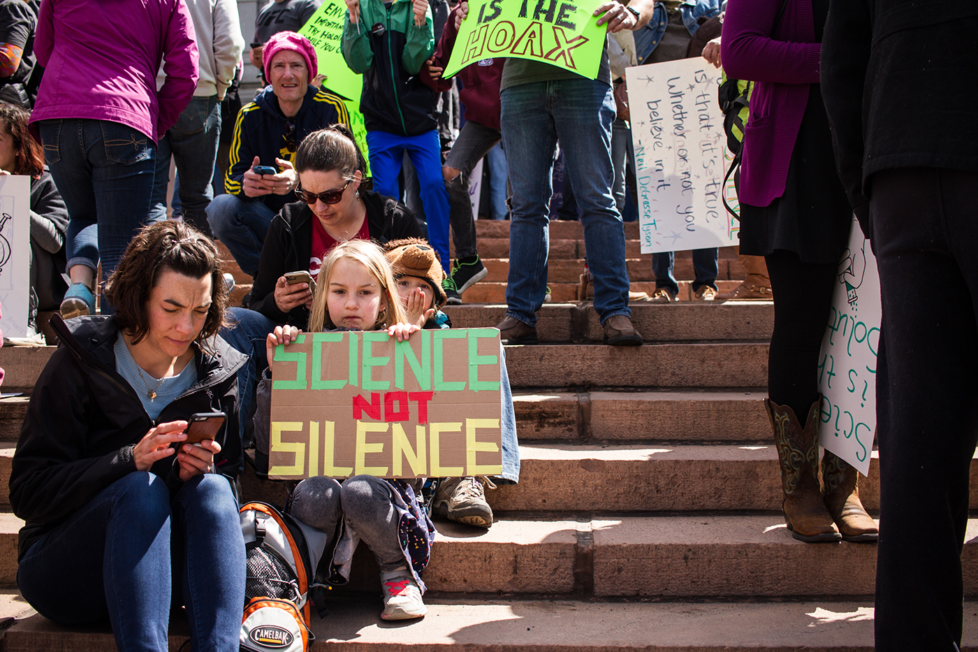 activism protest Resist Trump democracy sign Colorado denver