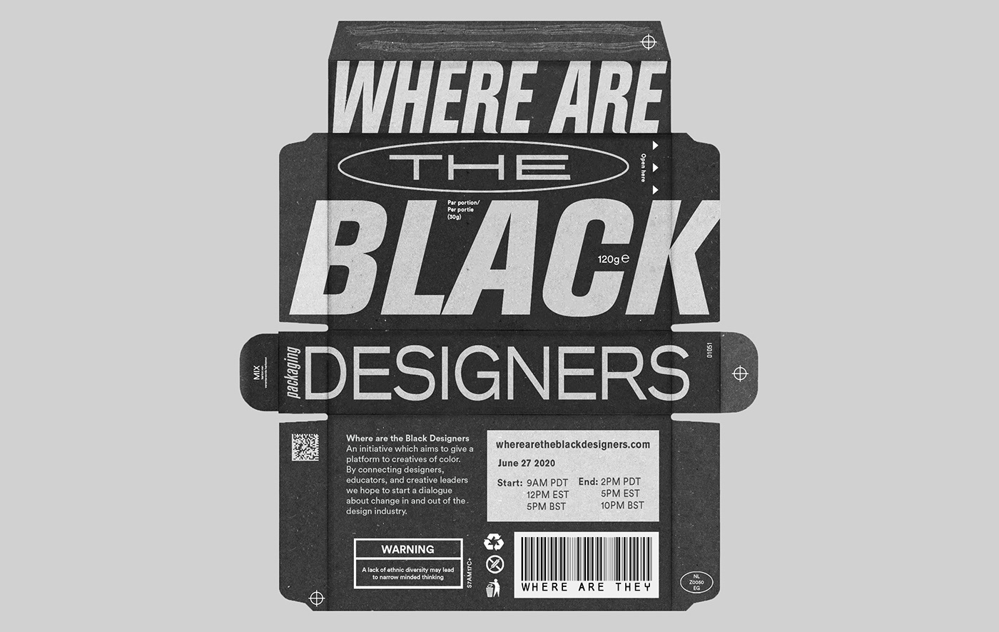 black blackwhite BLM design designers graphicdesign Packaging poster typography   wherearetheblackdesigners