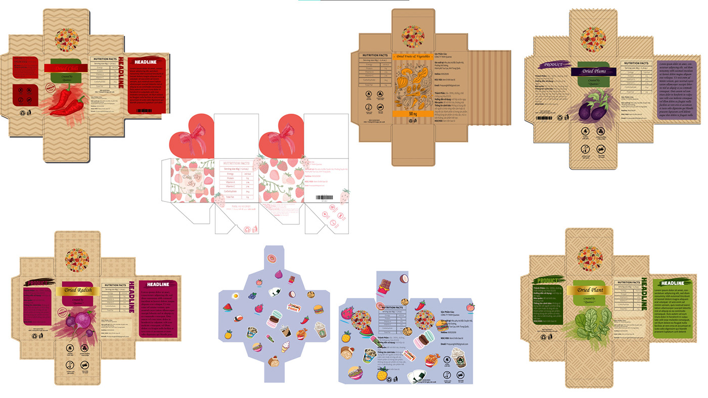 design adobe illustrator Brand Design Packaging