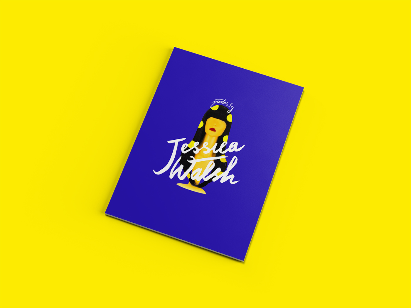 lettering jessica walsh sagmeister blue book design yellow book adobeawards New York Quotes