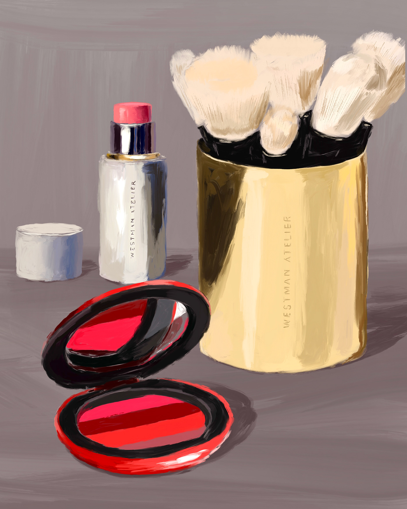 beauty cosmetics Gucci Westman lipstick luxury makeup skincare