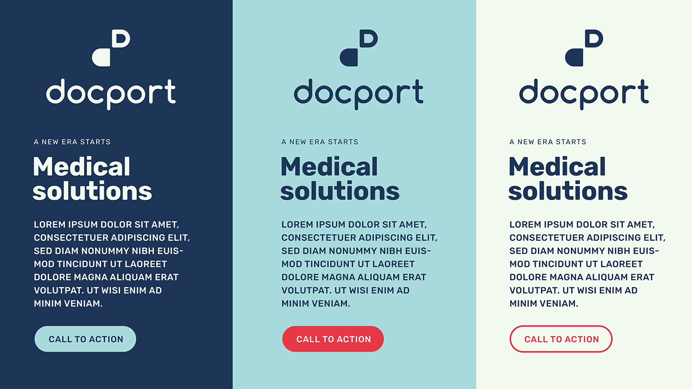 branding  colors Corporate-Design medical Startup
