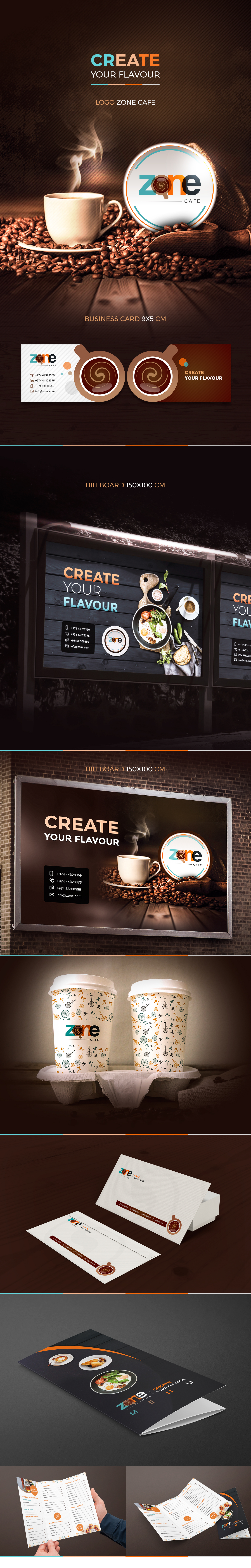 identity brand logo cafe resturant menu creative design hc12 graphic