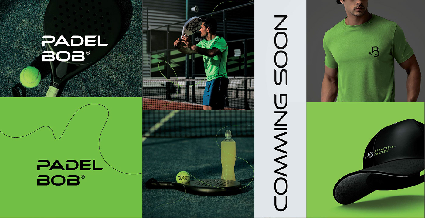 brand identity branding  Padel padel logo قماش sport branding tennis logo Illustrator Logo Design
