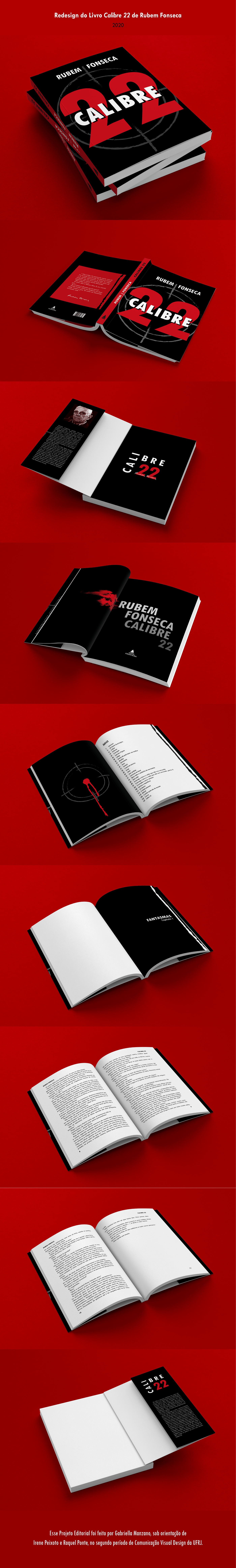 book book cover book design CVDesign editorial editorial design  editorialdesign Livro Rubem Fonseca UFRJ