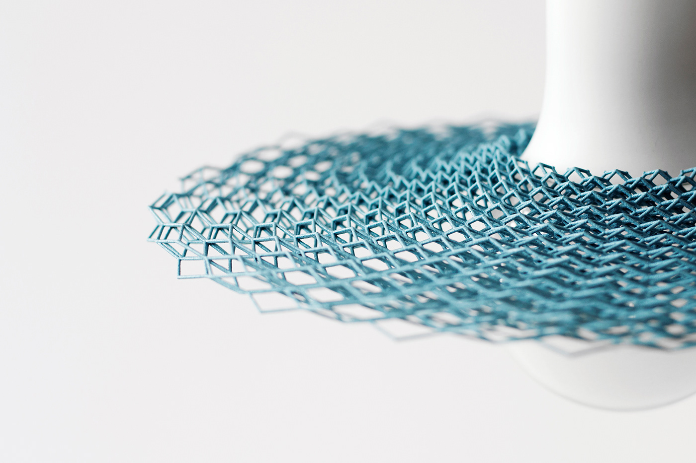 3D 3dprinted 3dprinting lampshade lattice additivemanufaturing design Lamp productdesign