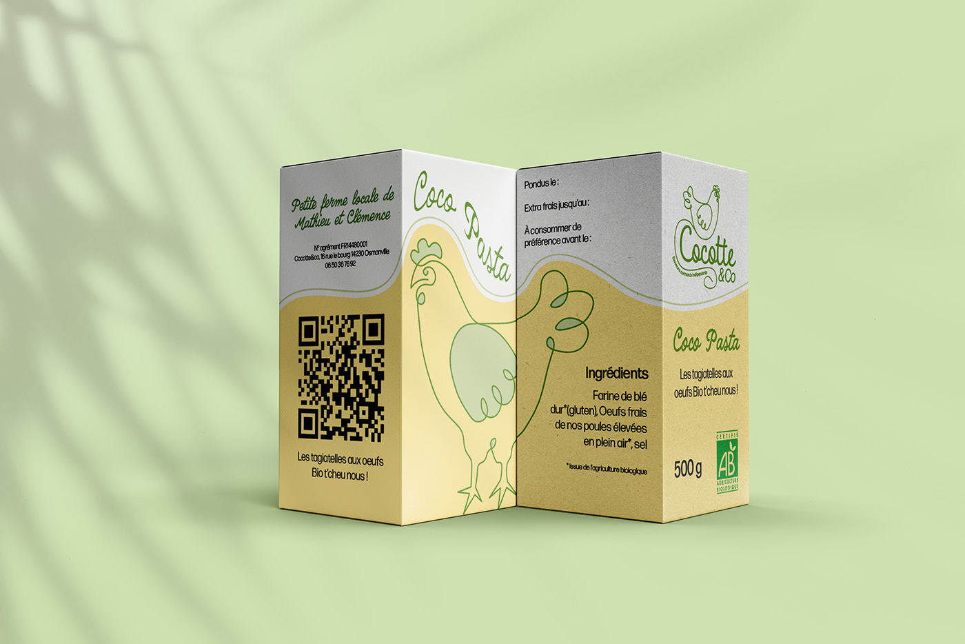 Packaging eco Ecology eco-friendly eco-design minimalist line art simple bio ferme