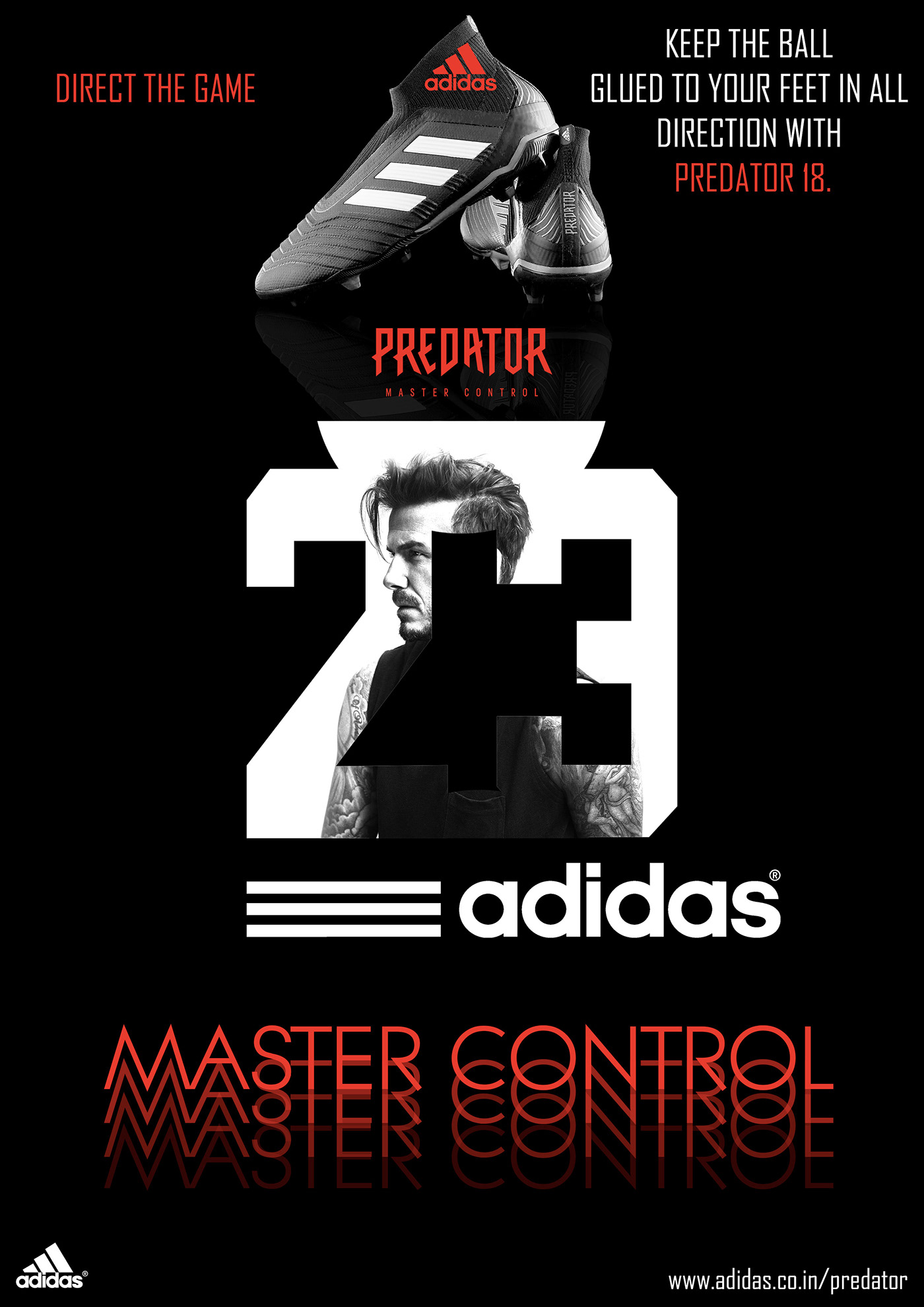 ad poster poster photoshop adidas