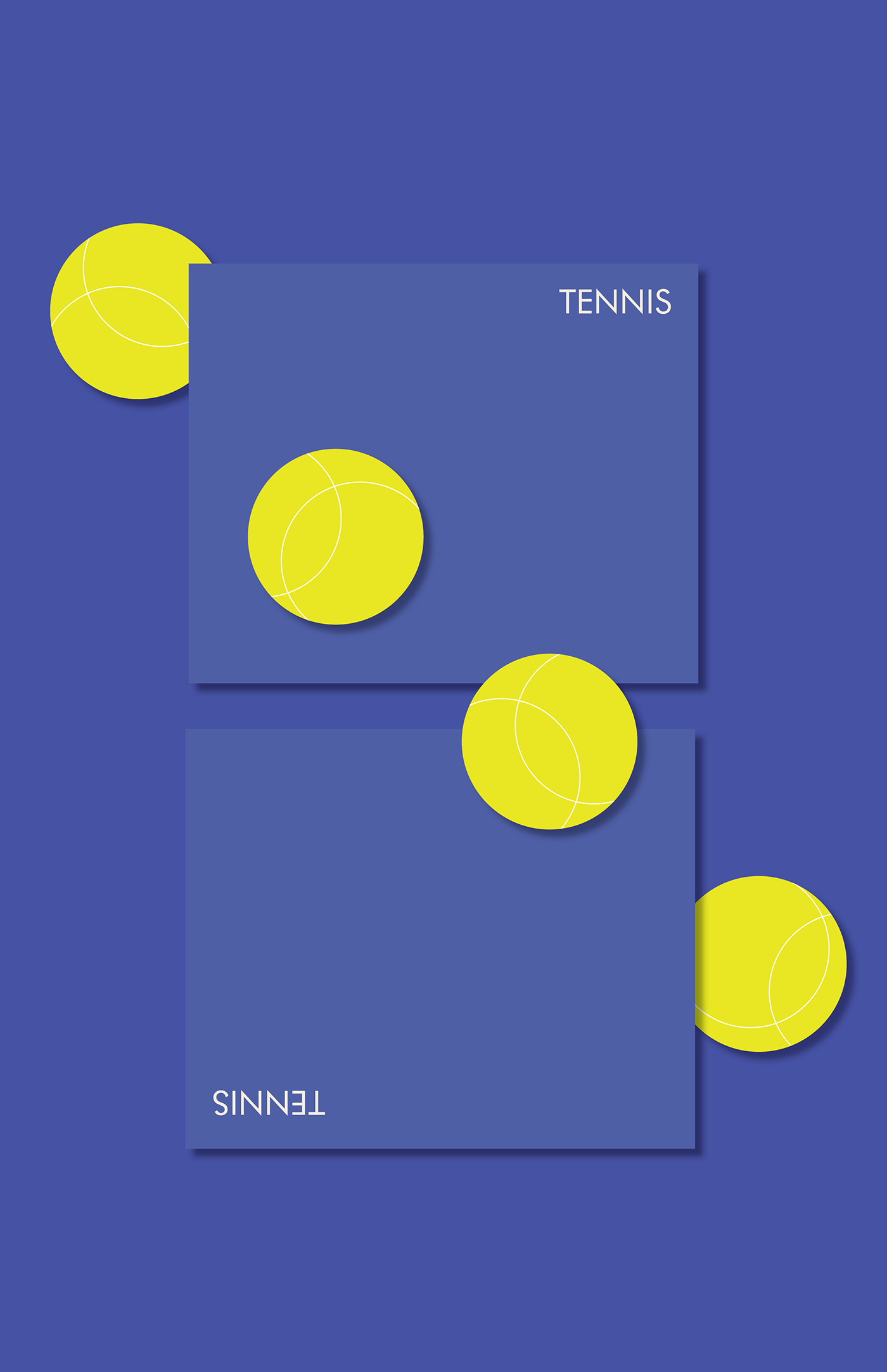 poster graphic design  design tennis tennis ball