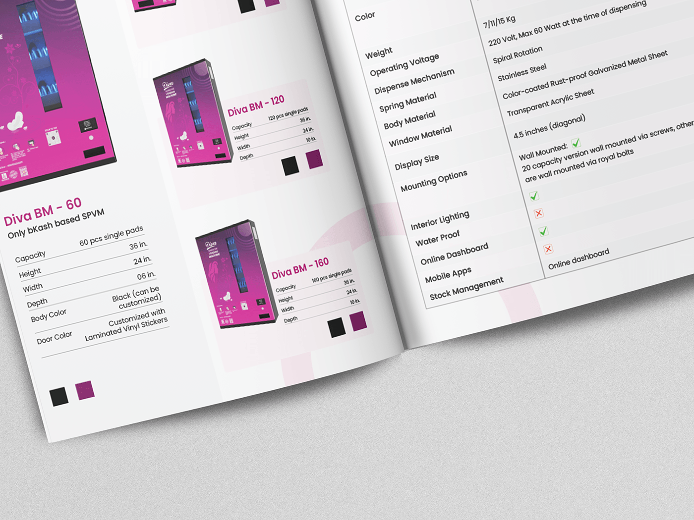 Product Catalog brochure flyer graphic design  visual identity visualization 3D magazine print book