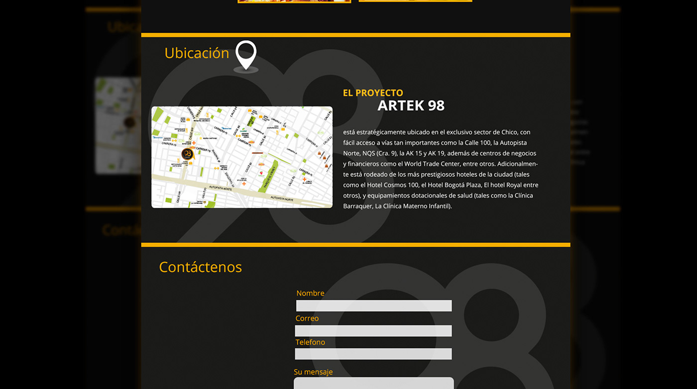 Web interfaz web desing oscar creativo logo UI ux Web Design  Website Website Design
