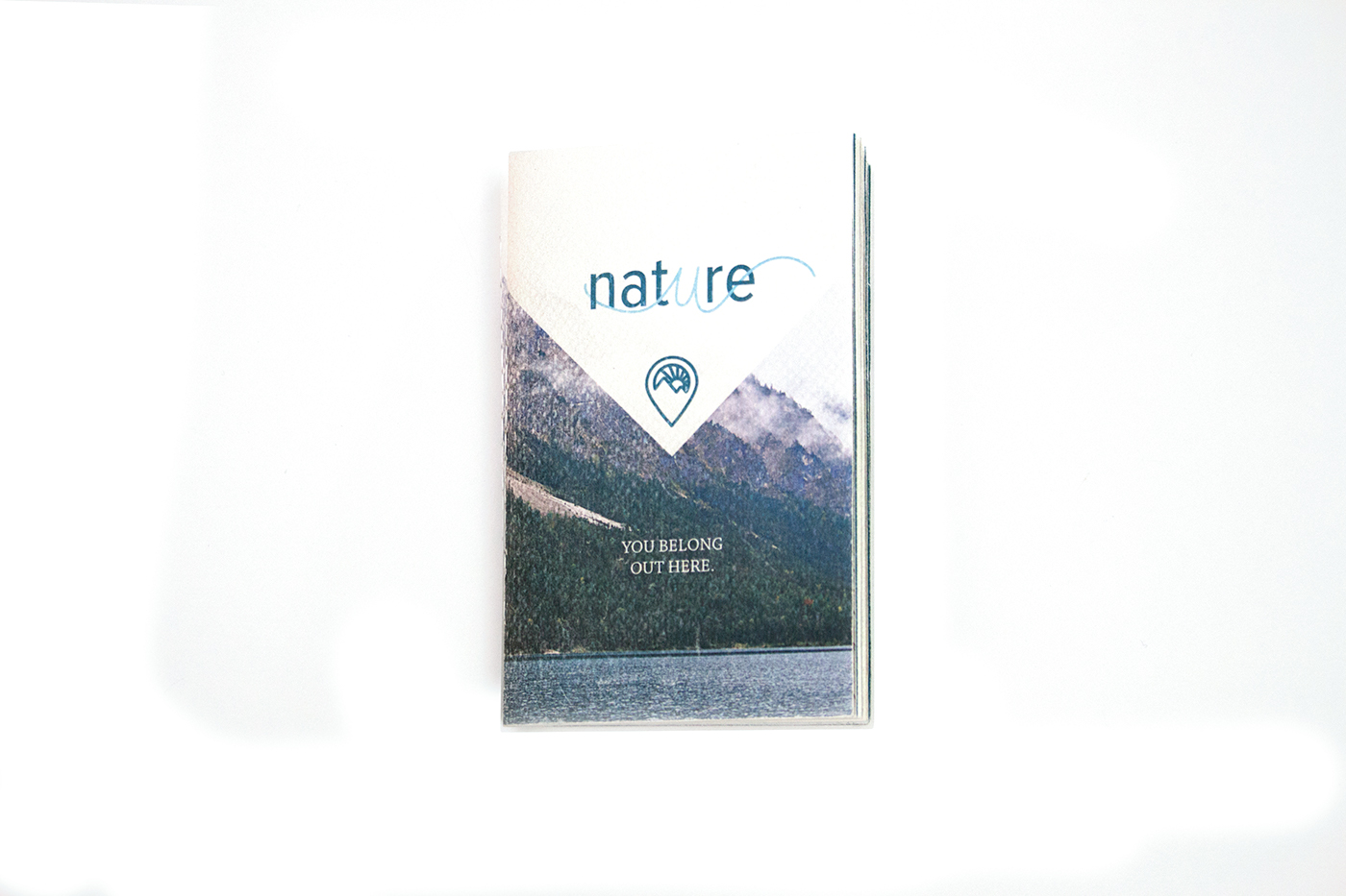 short term identity campaign public service Nature app design book Bookbinding