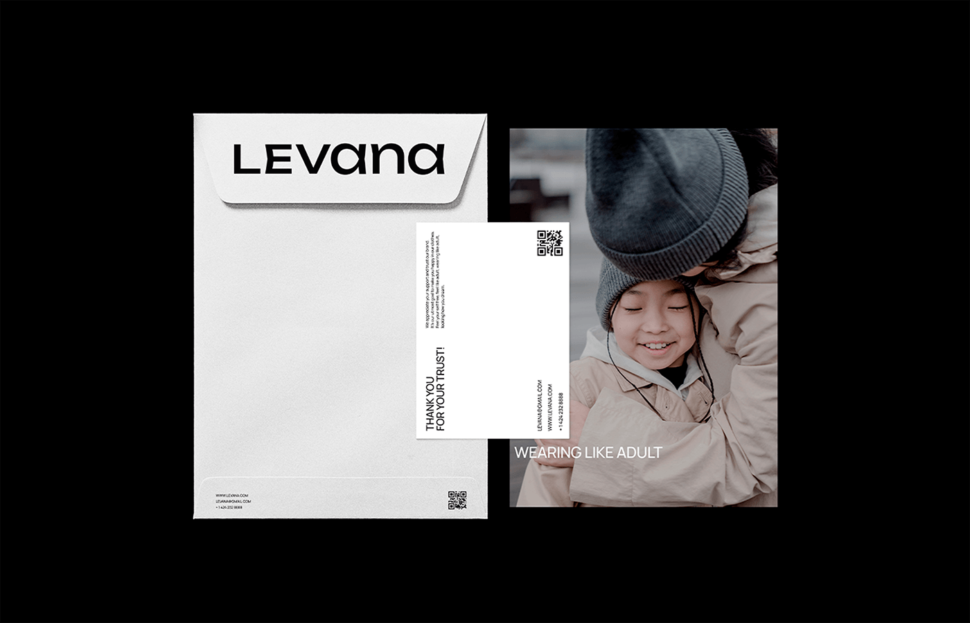 Branding for kids wear brand Levana