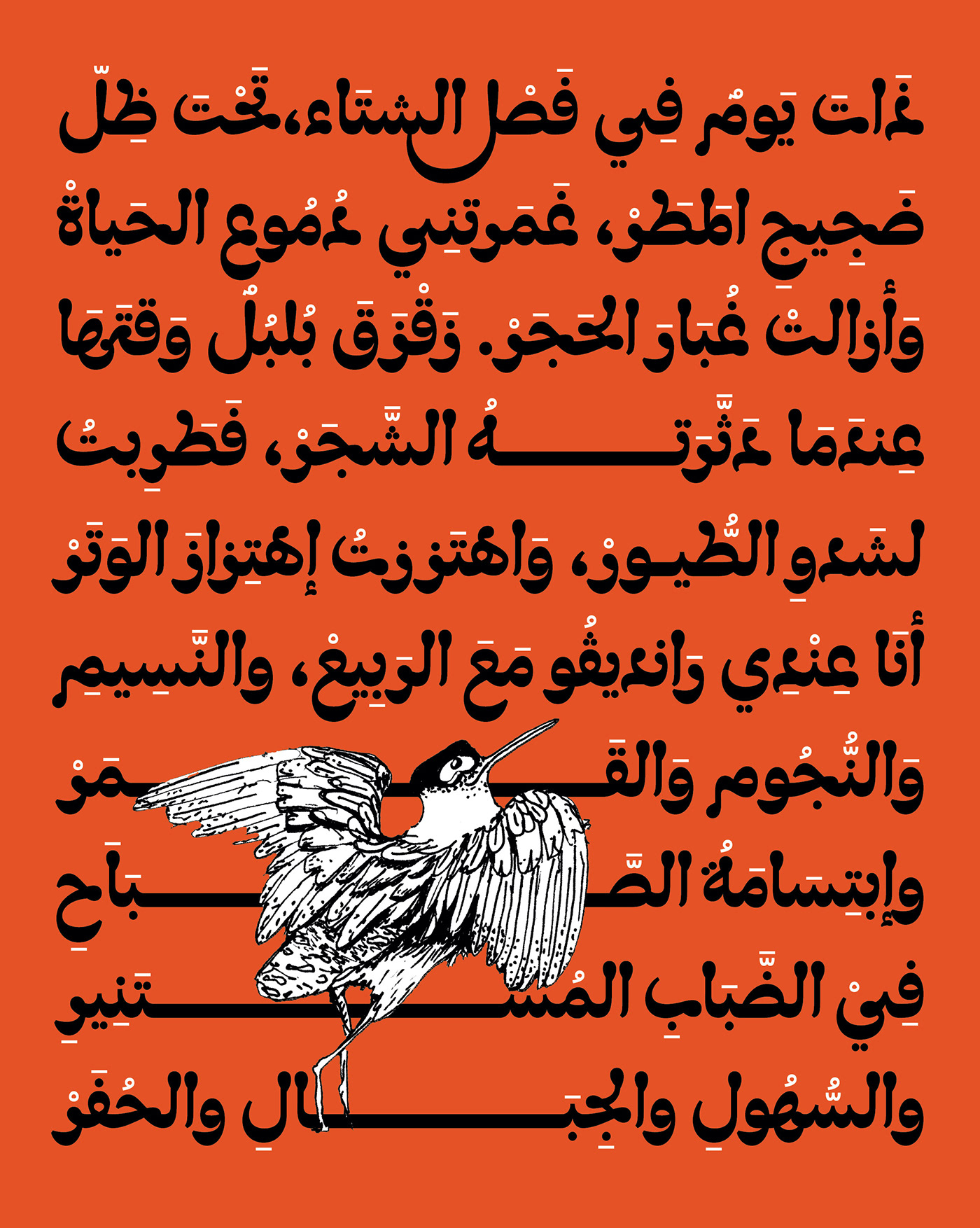Arabic Typeface Hudhud typeface design arabic font TPTQ Arabic ArabicTypeDesign typedesign خط عربي خط مطبعي خط مغربي