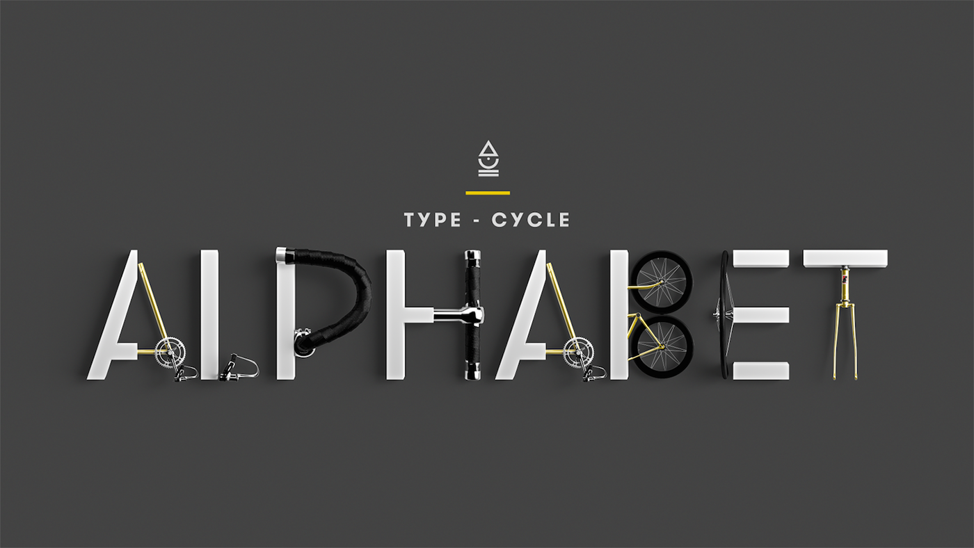 3D design Typeface