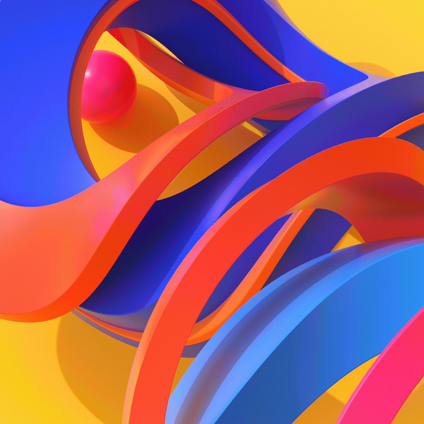 3D abstract c4d CGI colorful explorations ILLUSTRATION  Liquid octane xparticles