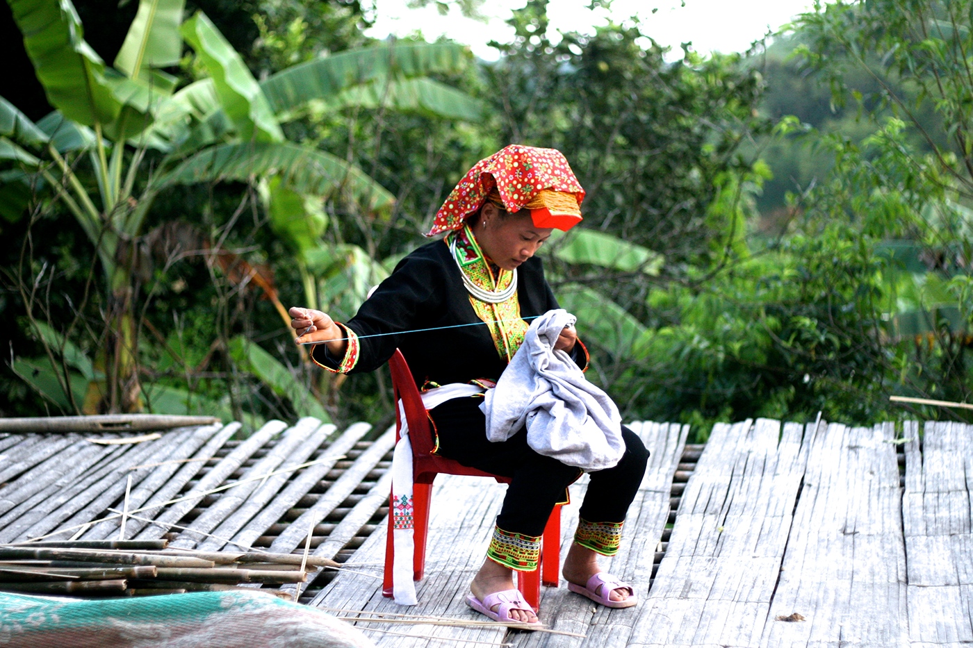 ethnic minorities vietnam DAO dzao handmade The World's Corner Bắc Sơn countryside mountains valley