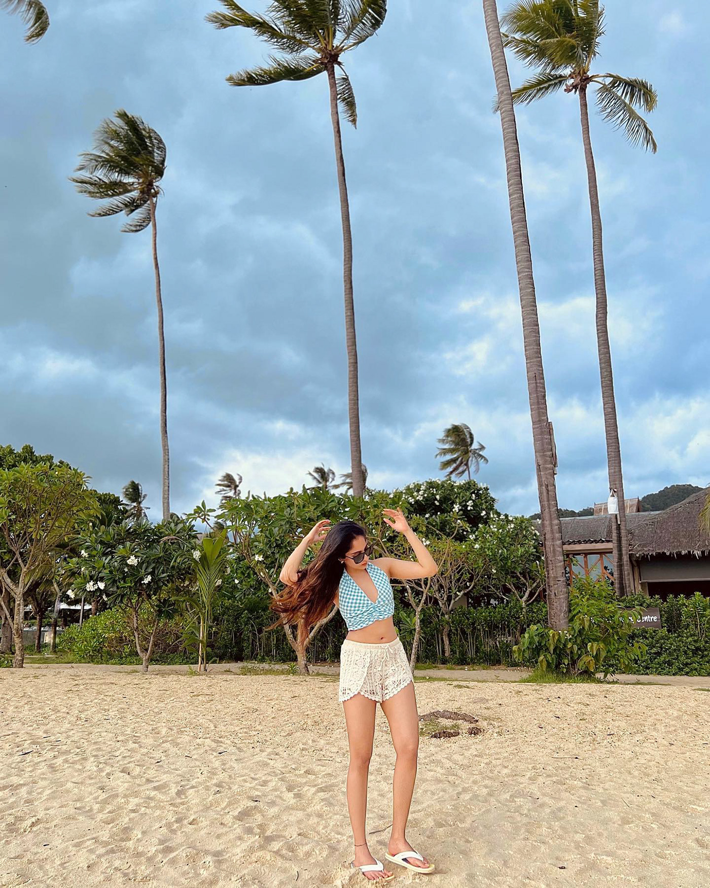 Maldives bikini beach model actress kerala mallu Ishaani Krishna