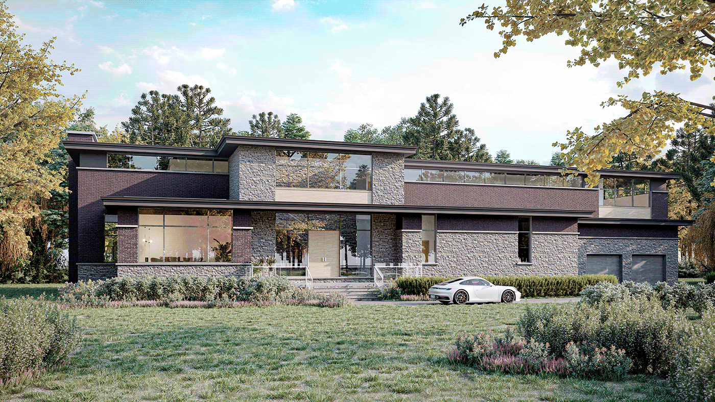 3dArchitecture architecture archviz CGI corona coronarenderer house Landscape luxury visualization