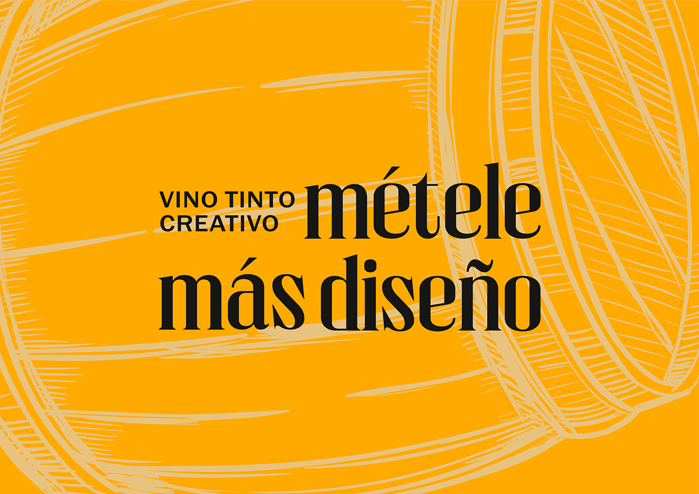 vino Packaging adobe illustrator marketing   mas diseño creativo etiqueta Métele más Diseño Vino Tinto wil studio