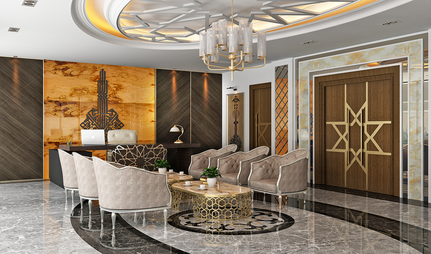 Luxury Office interior Design on Behance