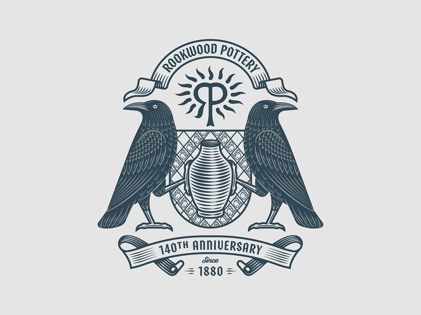 branding  badge Badge design ILLUSTRATION  Illustrator logo Logo Design Peter Voth Design Responsive branding