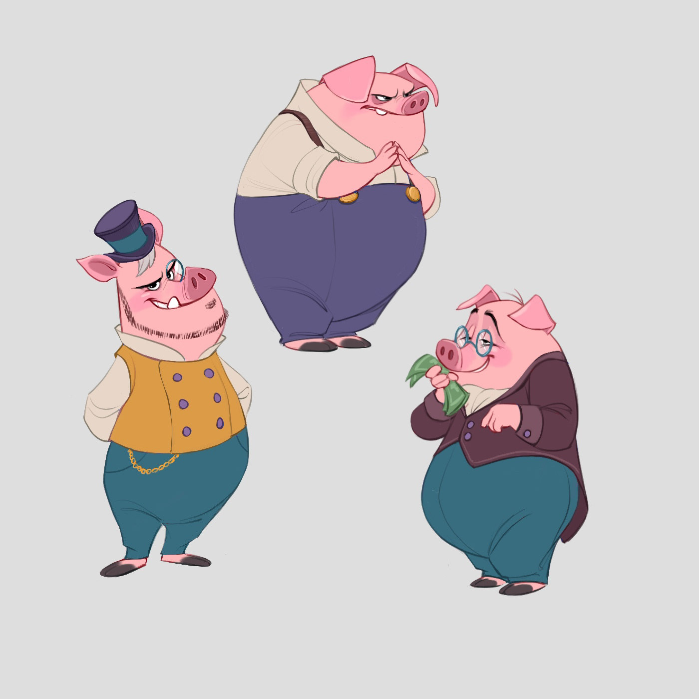 Bribe cash Character Character design  concept fat greed greedy mayor money pig politics sketch suit