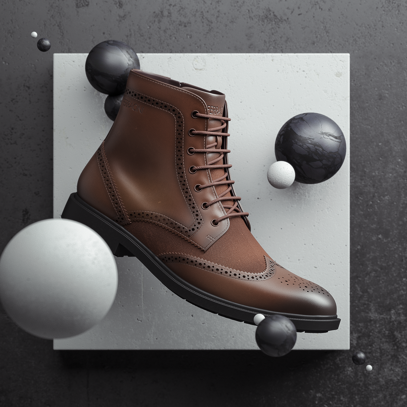 shoe Render vray 3dsmax modelling Fashion  CGI Shoe Shoe Render footwear 3dshoe