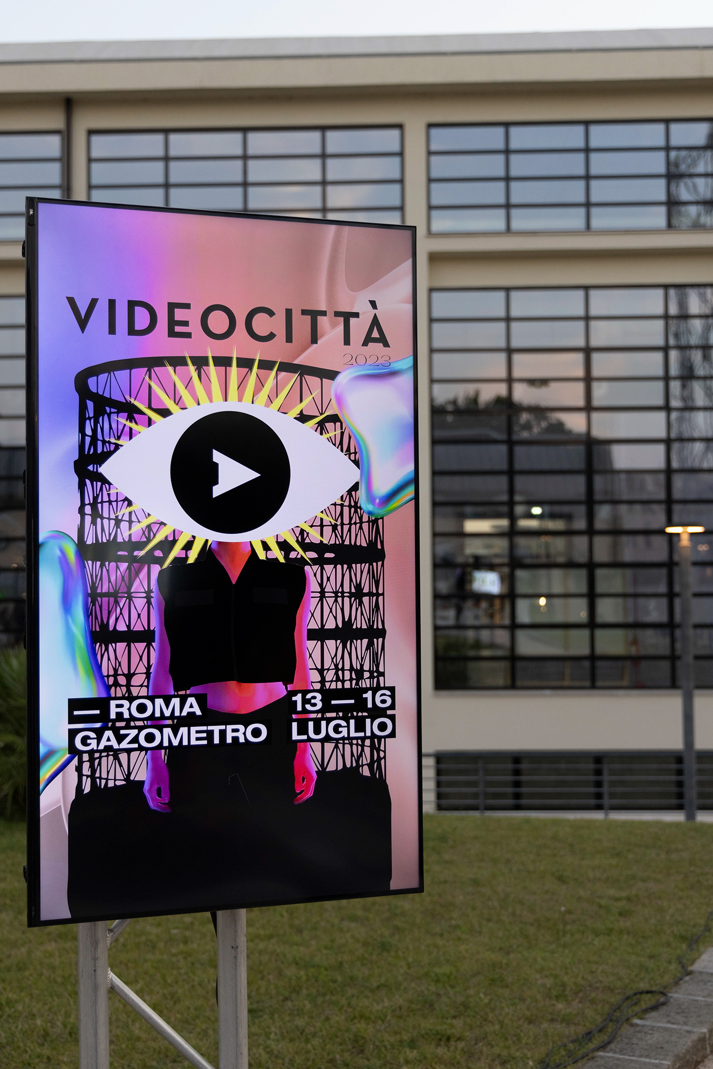 festival roma Rome Event audiovisual visualidentity visualcommunication