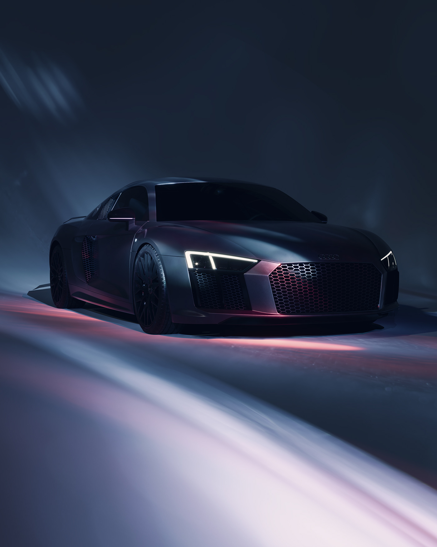 Audi automotive   CGI visualization car 3dsmax corona render  Automotive Photography Render R8