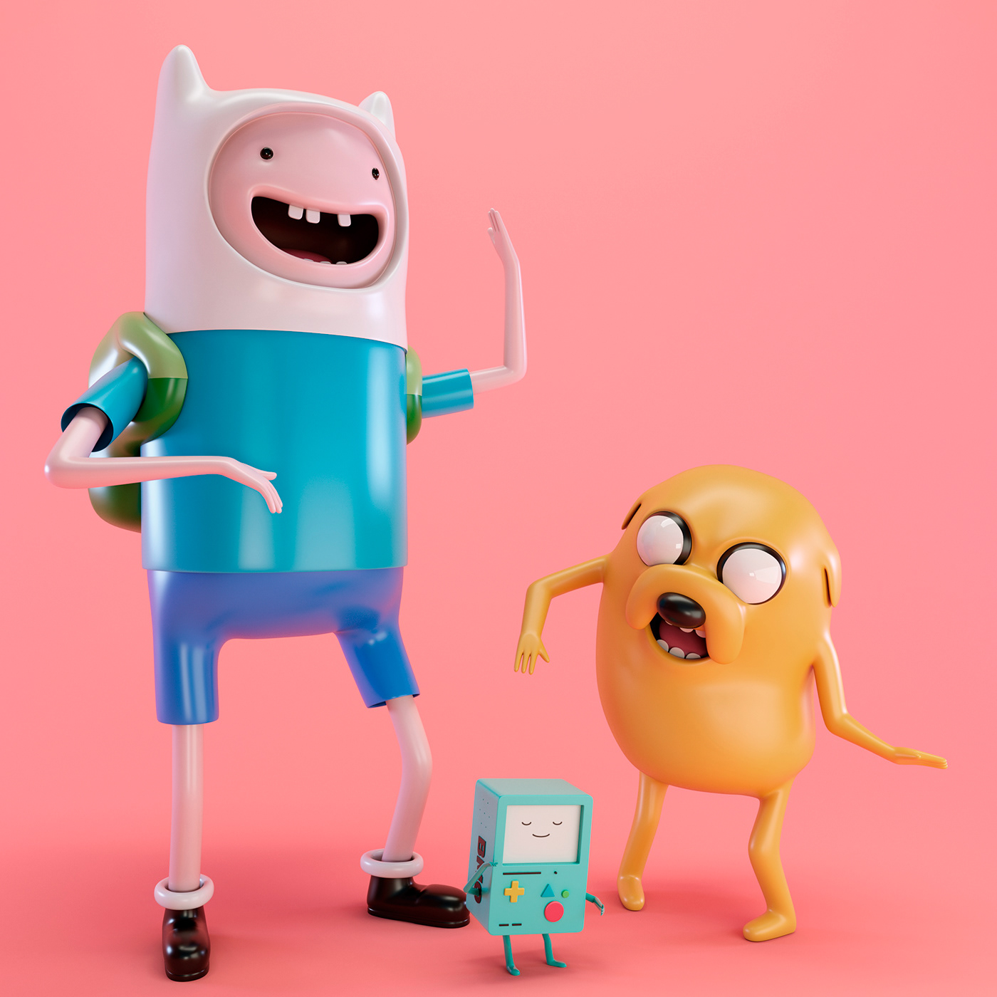 3d art 3d modeling 3ds max Adventure Time CGart vray
