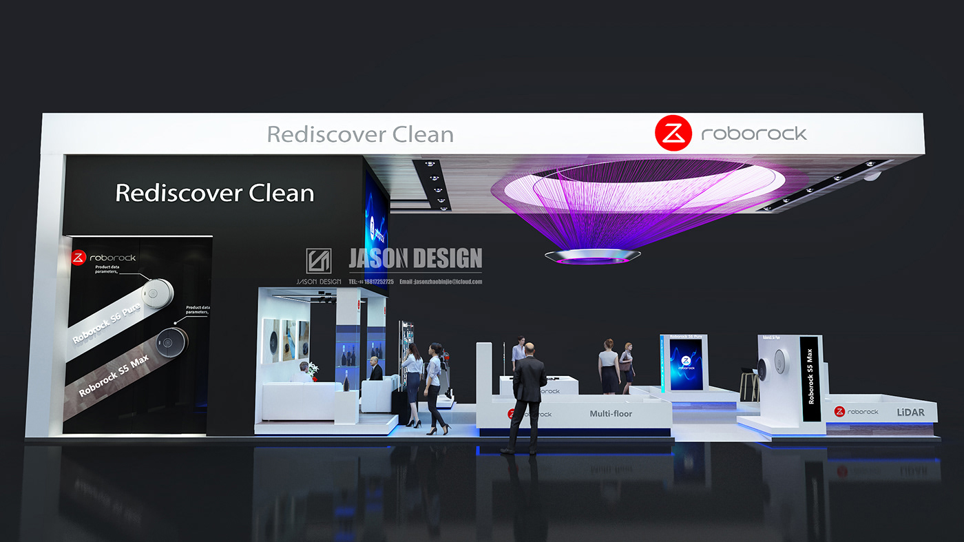 2020ces interactive robotock science and technology the vacuum cleaner