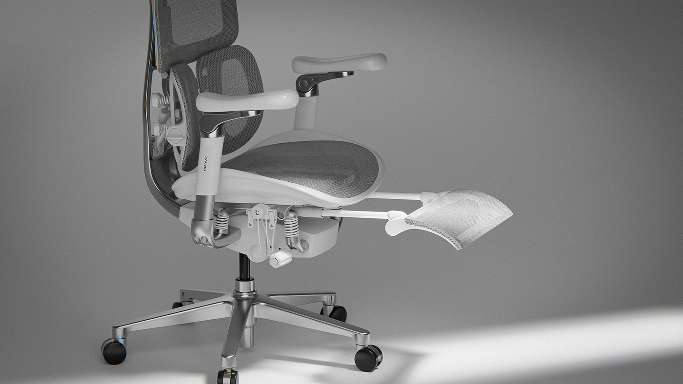 chair Office Gaming Product Rendering Render 3D photorealistic visualization blender Advertising 