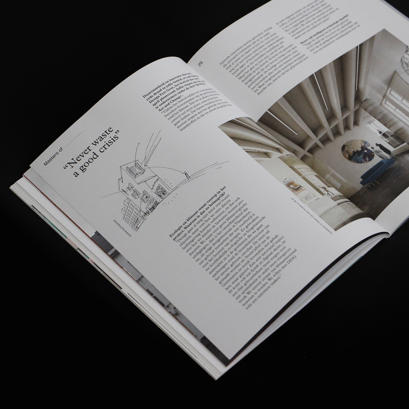 editorial design  Magazine design masters of magazine Muller Van Severen