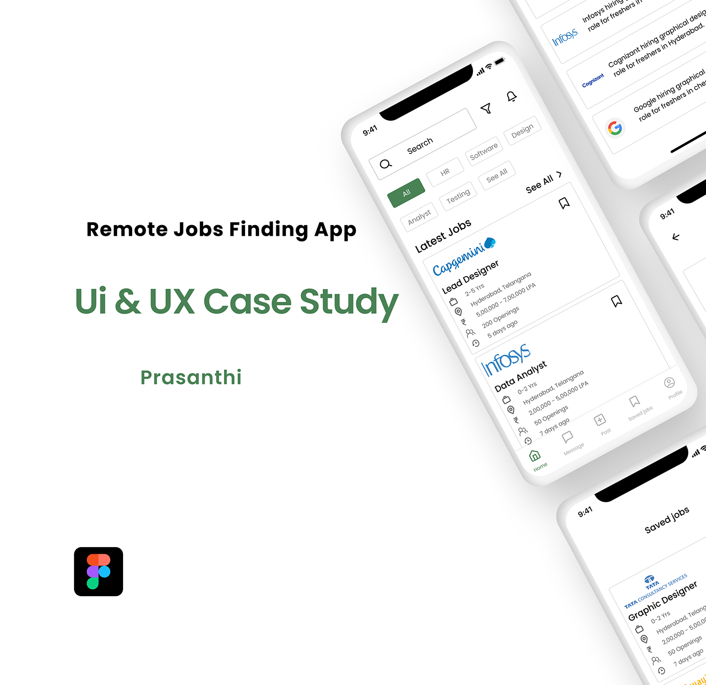 remote jobs UI UI UX Case study