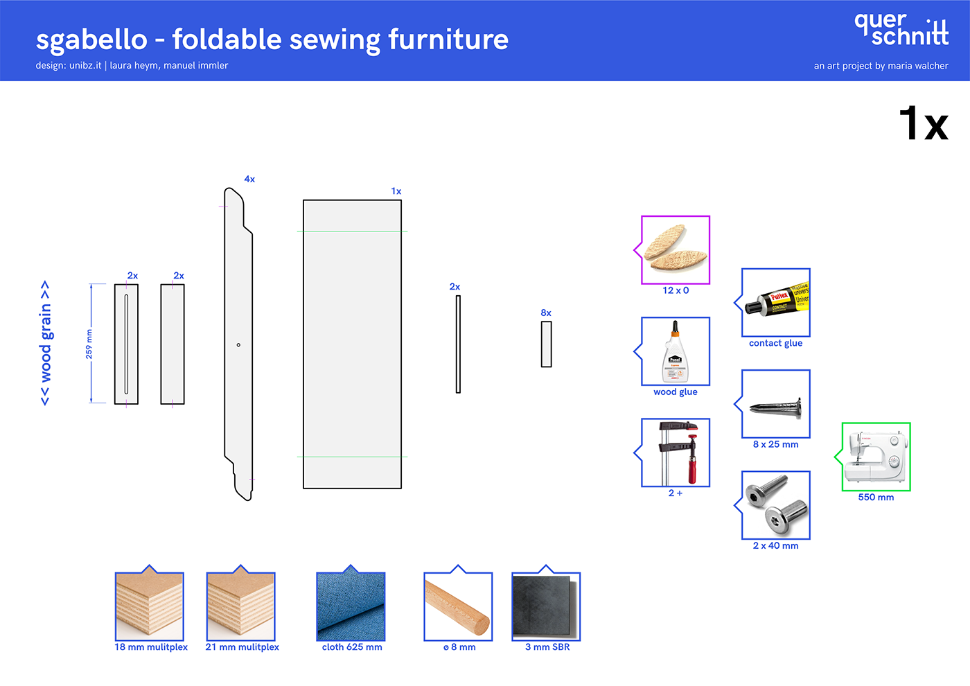 furniture Refugees open source Foldable social design eco design