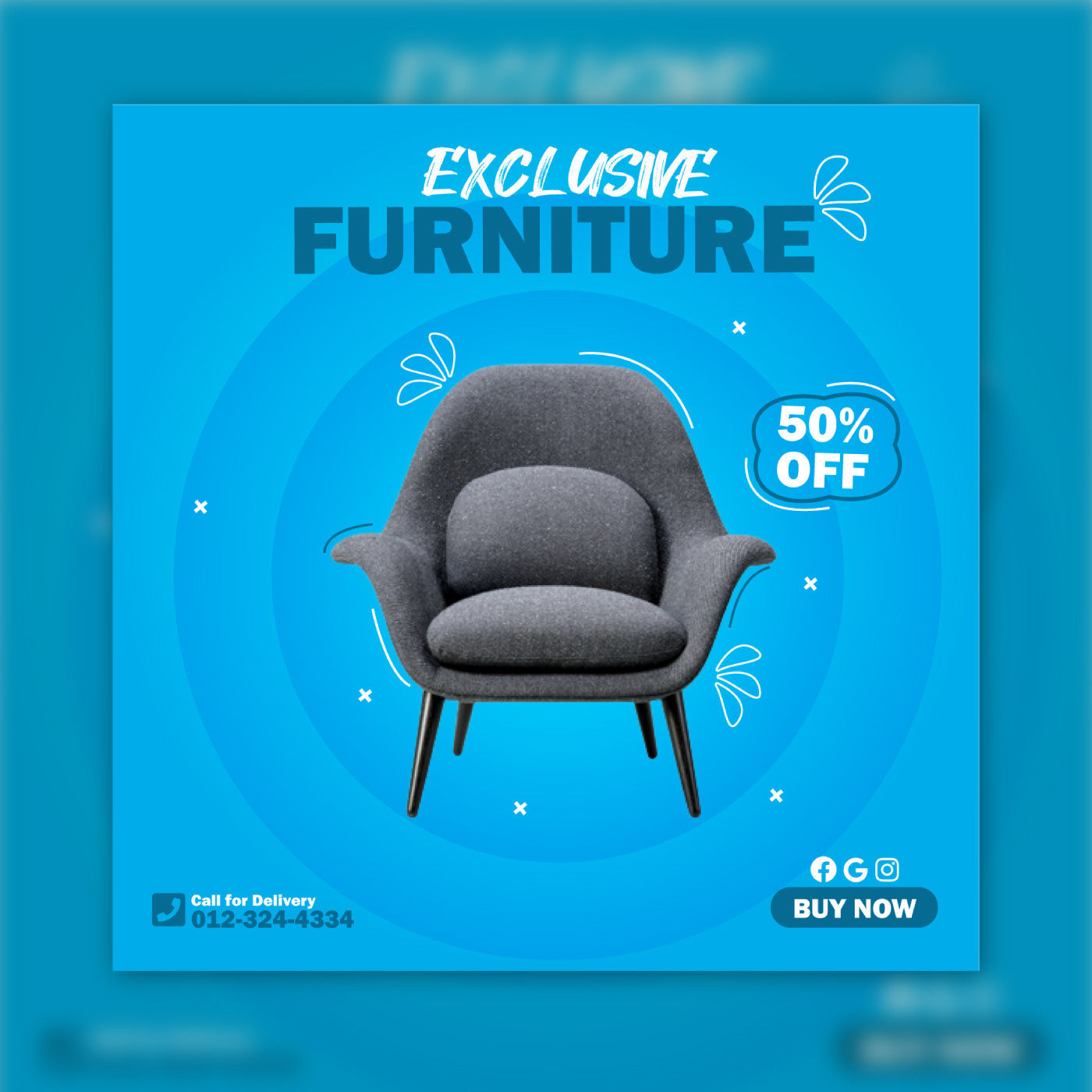 ads banner design designer designs furniture post Social media post Socialmedia