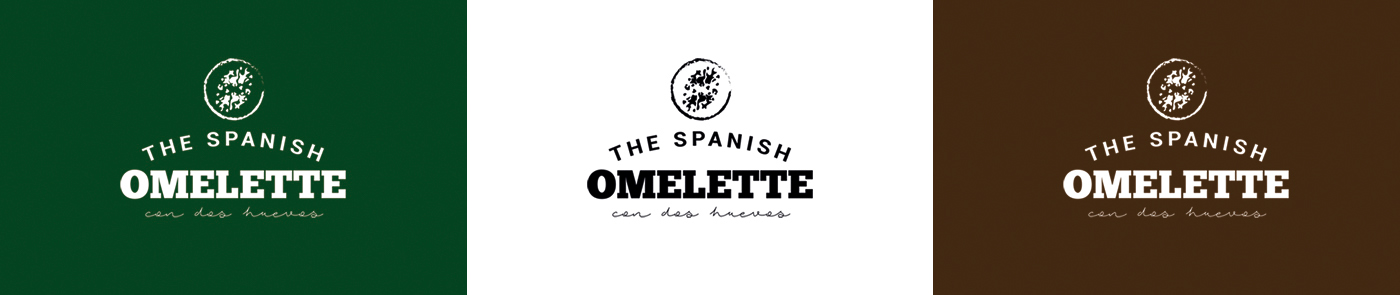 The Spanish Omelette diseño gráfico graphic design  Food  interior design  Manual de Marca editorial brand comida Tortilla