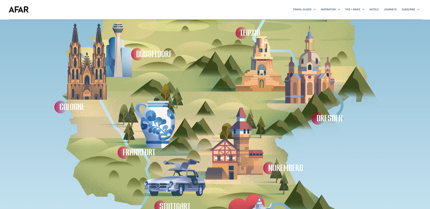 adventure cartography Geography ILLUSTRATION  infographic Landscape map maps Travel world