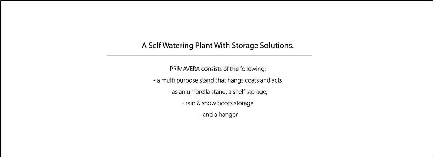 industrial design  product design  a self watering Plant furniture design  umbrella stand Umbrella hanger shelf storage storage