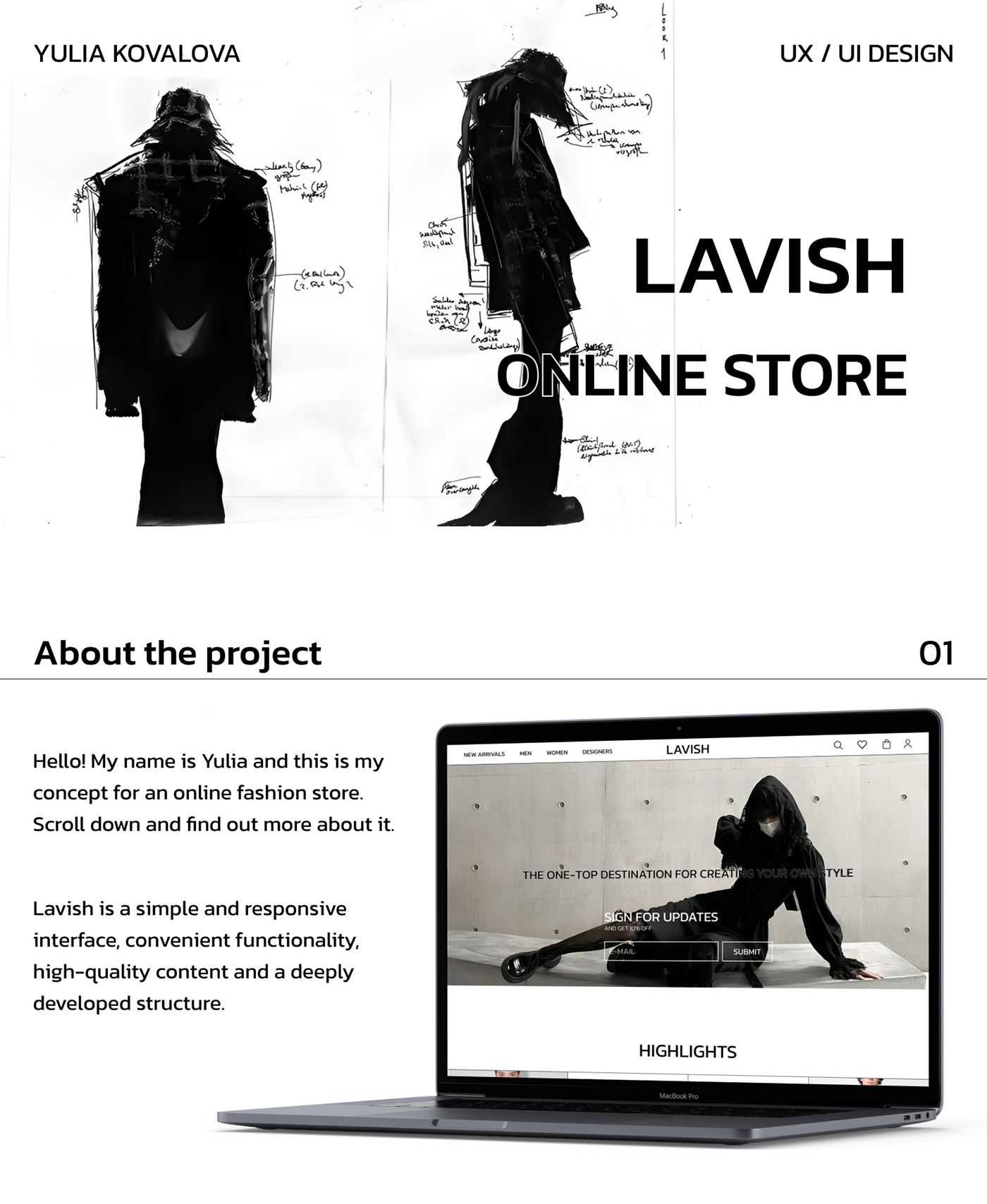 Web Design  UI/UX Website online store e-commerce shop design Fashion  Website Design Figma