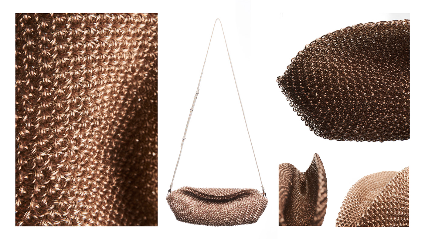 bag design Fashion  handmade leather portfolio textile Visibility