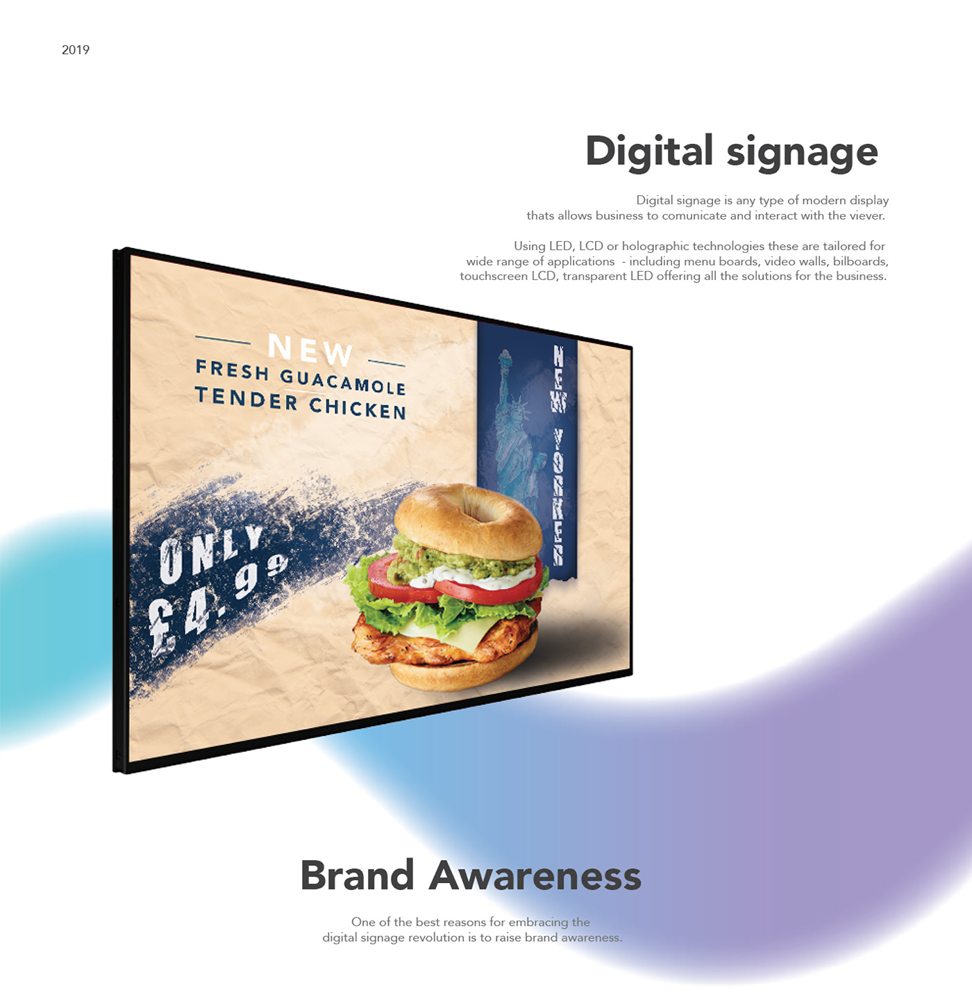 Digital Signage on Behance