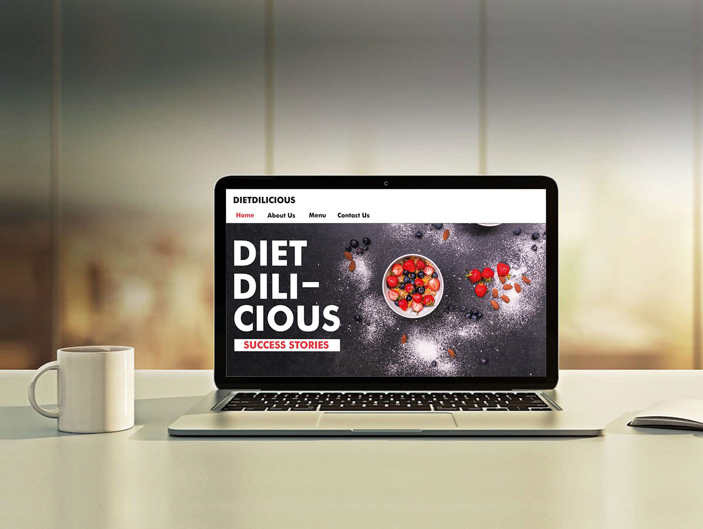 Website Design DietDelicious Website