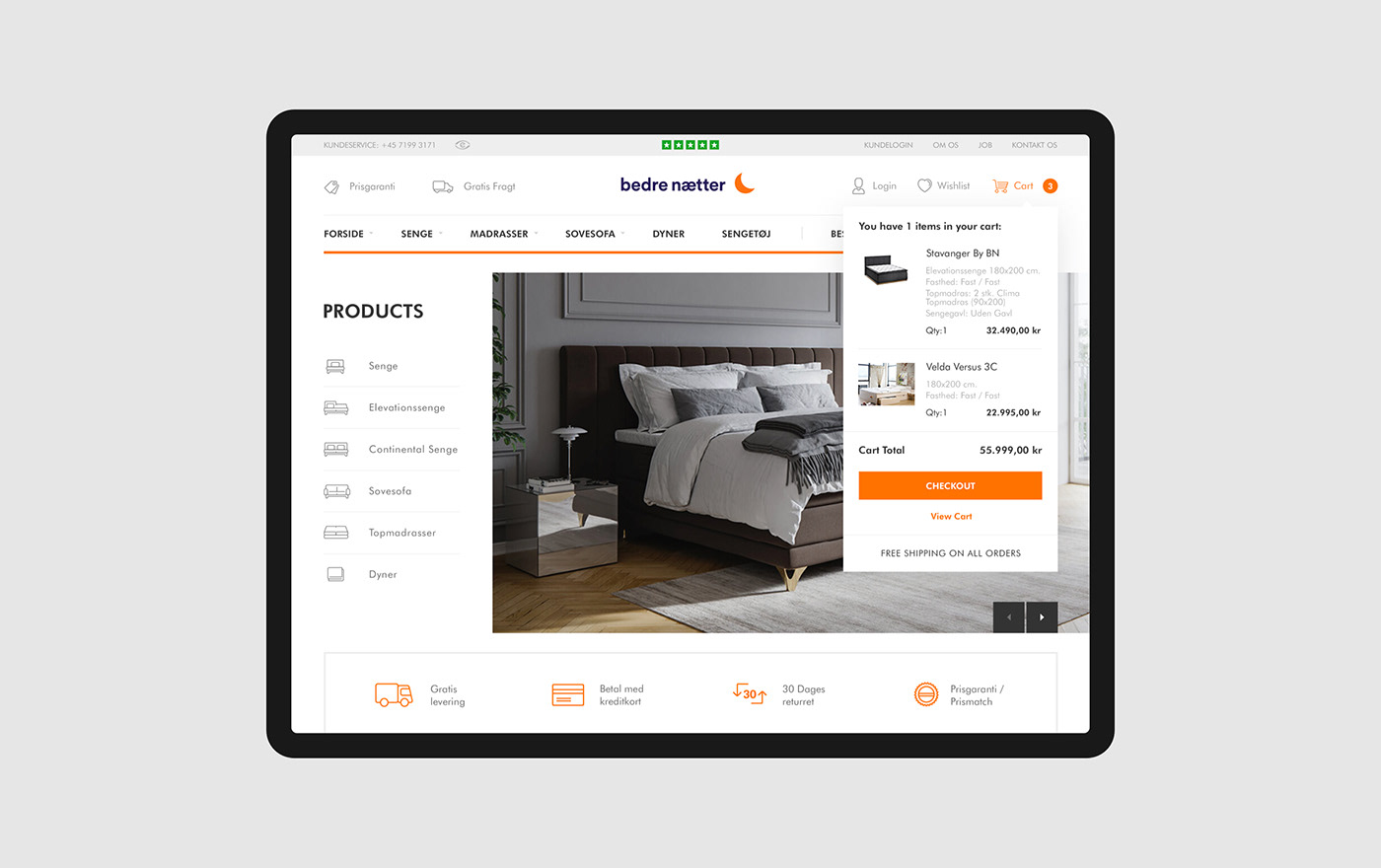 denmark Ecommerce furniture Interior magento2 Website shop store ui design UX design