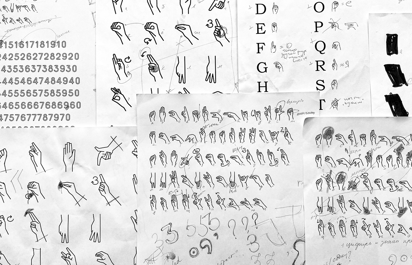 fingerspelling font free manual alphabet sign language Typeface deaf charity dactylology